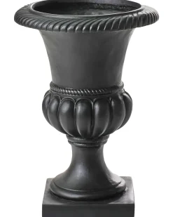 Urtepotte KAIR 42 cm Grafit Keramik
