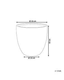 Urtepotte KANNIA 55 cm Grafit