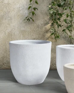 Urtepotte KANNIA 55 cm Hvid
