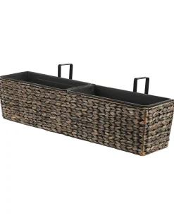 Urtepotte KAWALA 80 cm Brun