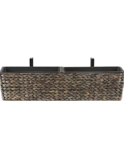 Urtepotte KAWALA 80 cm Brun