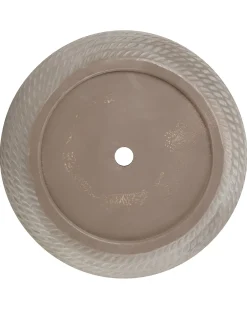 Urtepotte LIVADIA 39 cm Brungrå