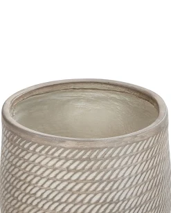 Urtepotte LIVADIA 39 cm Brungrå