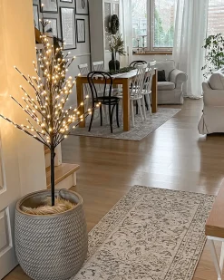 Urtepotte LIVADIA 39 cm Brungrå