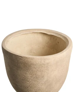 Urtepotte LIXOURI 47 cm Beige