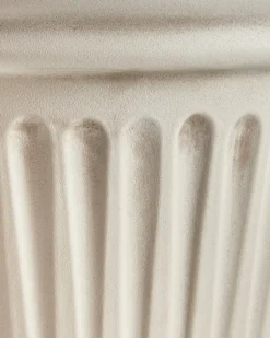 Urtepotte MAIZE 43 cm Lys Beige