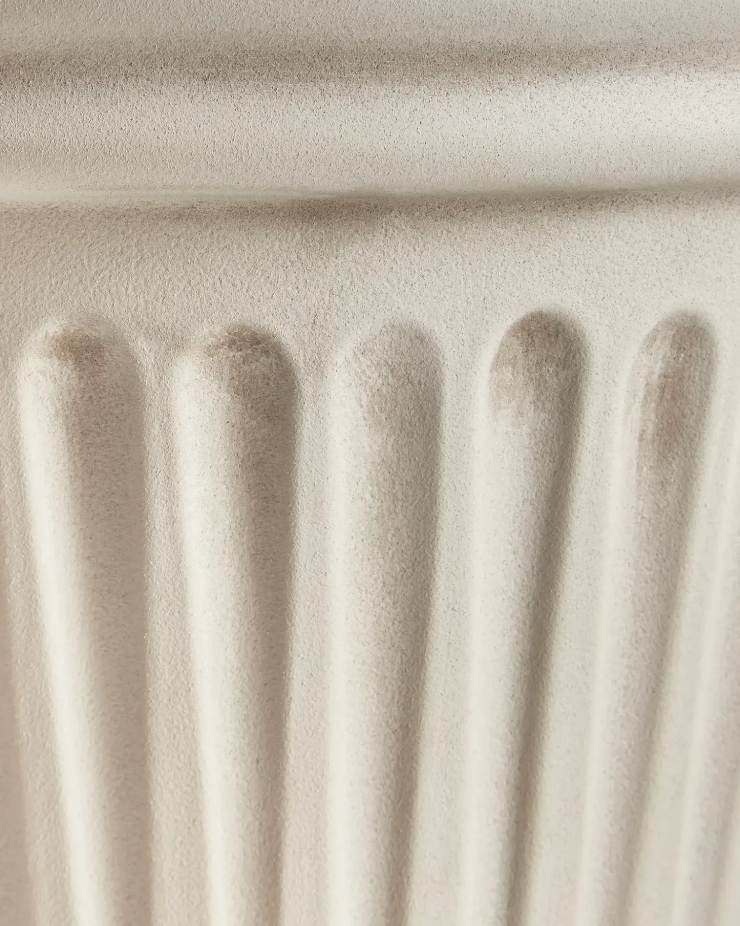 Urtepotte MAIZE 43 cm Lys Beige
