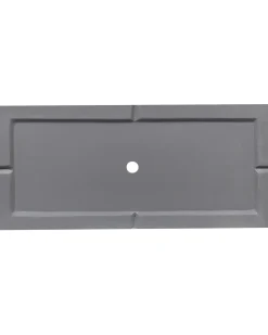 Urtepotte MYRA 80 cm Grå