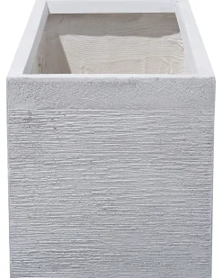 Urtepotte MYRA 80 cm Hvid