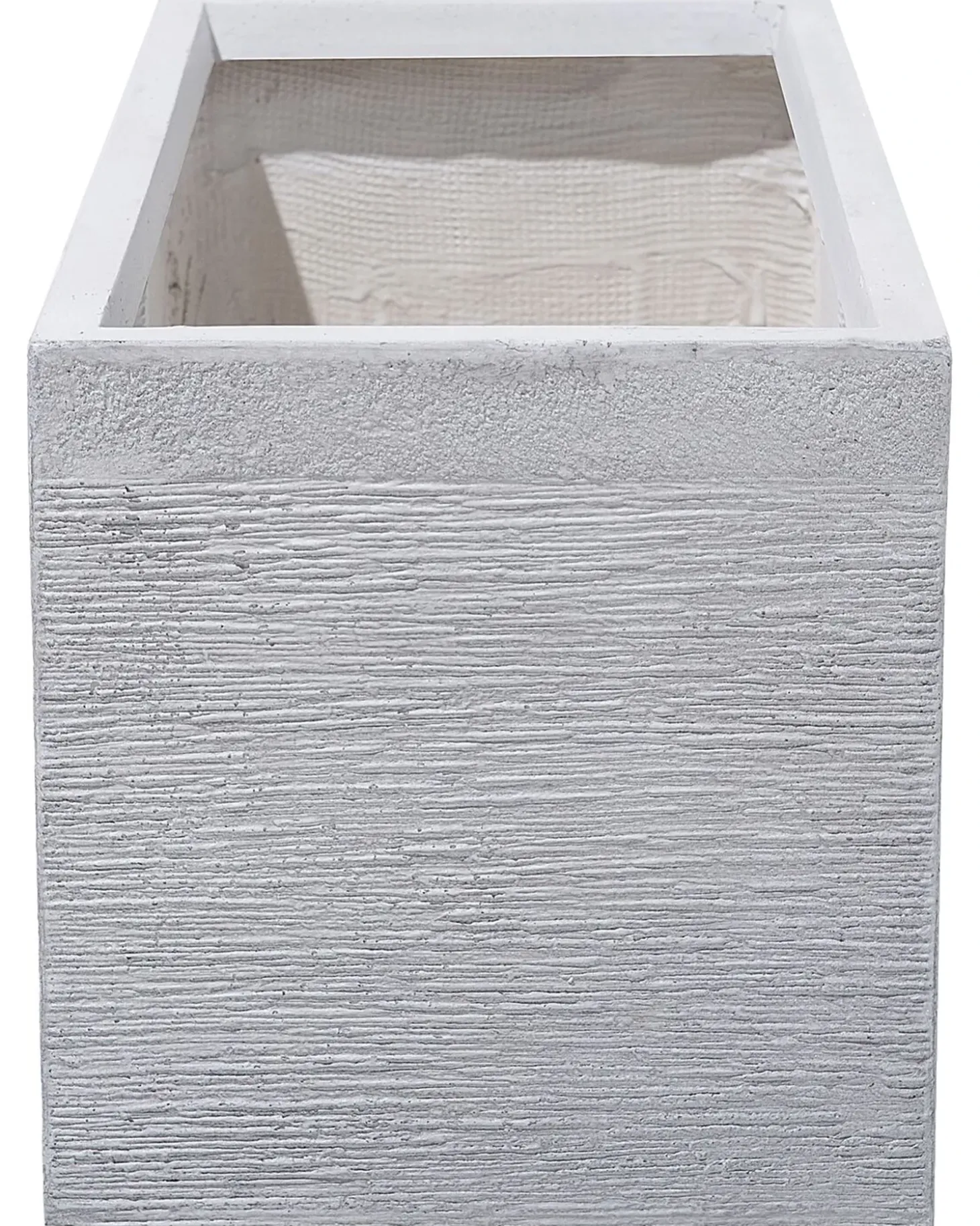 Urtepotte MYRA 80 cm Hvid