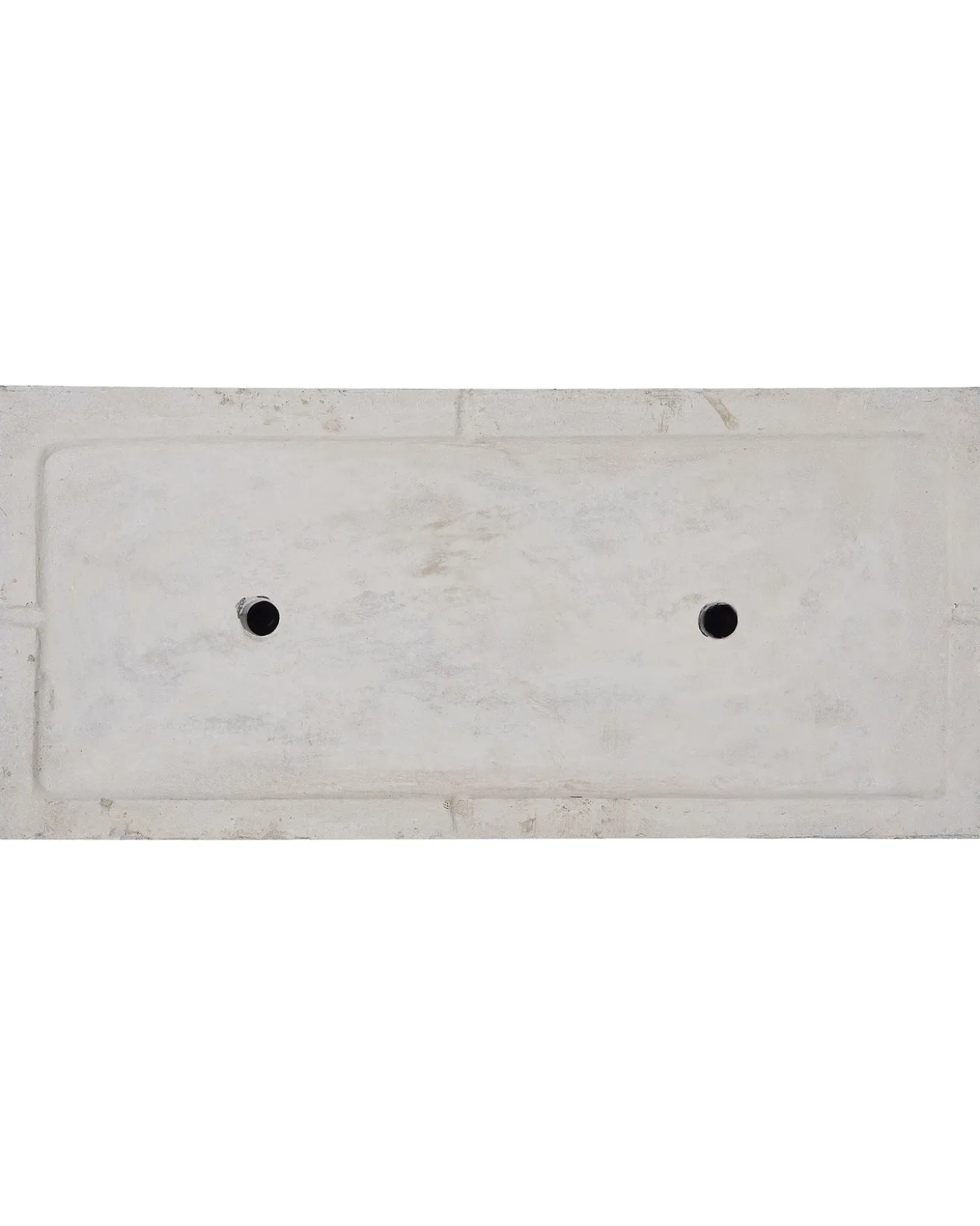 Urtepotte MYRA 80 cm Hvid