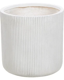 Urtepotte OREOI 37 cm Cremehvid