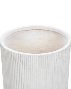 Urtepotte OREOI 37 cm Cremehvid