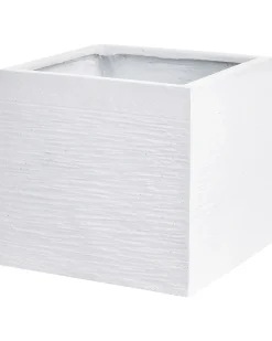 Urtepotte PAROS 40 cm Hvid