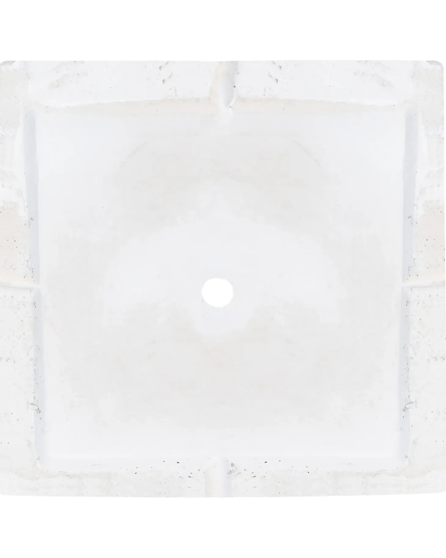 Urtepotte PAROS 40 cm Hvid
