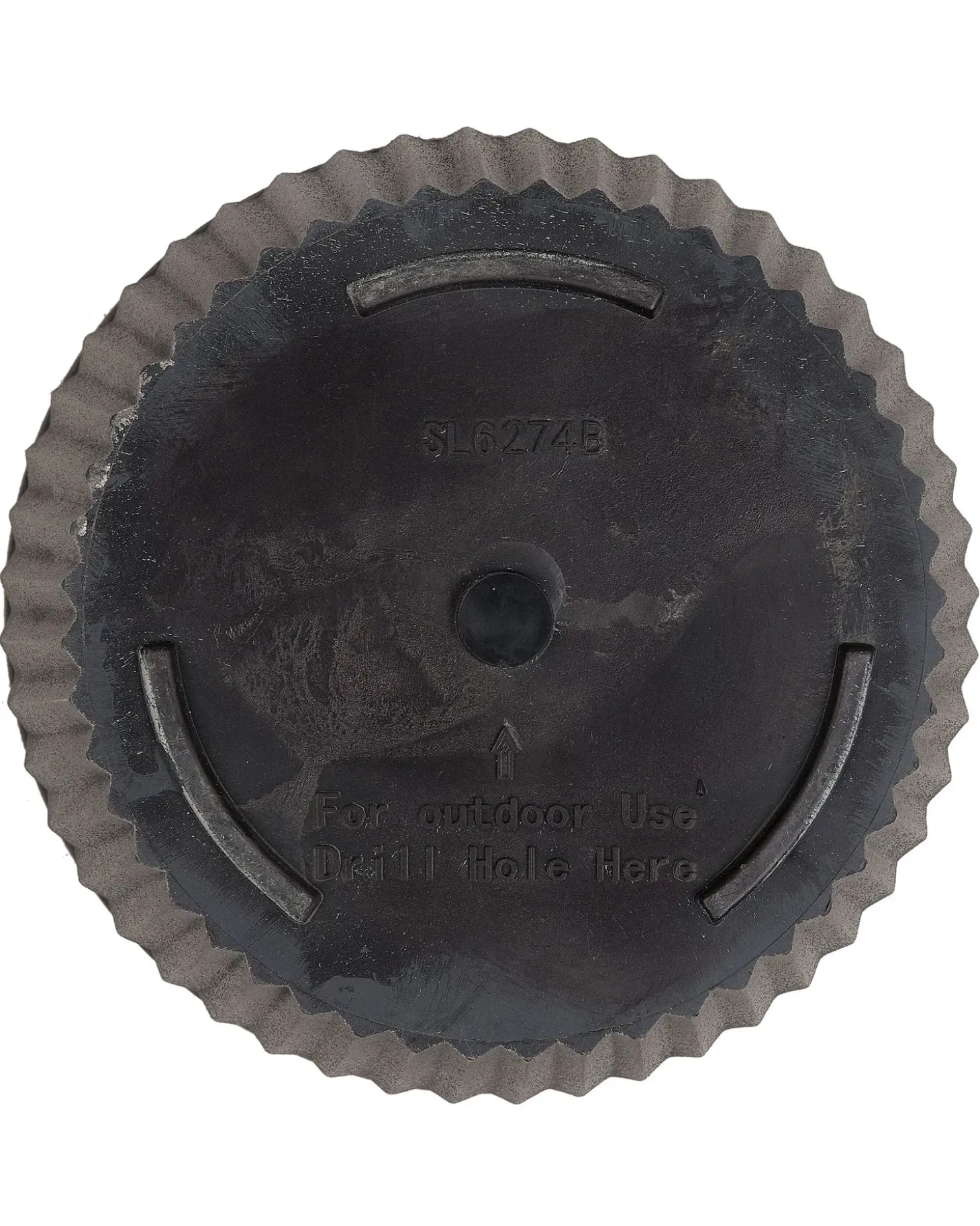 Urtepotte POKA 36 cm Brungrå