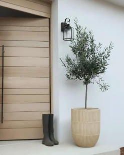 Urtepotte POROS 36 cm Lys Beige