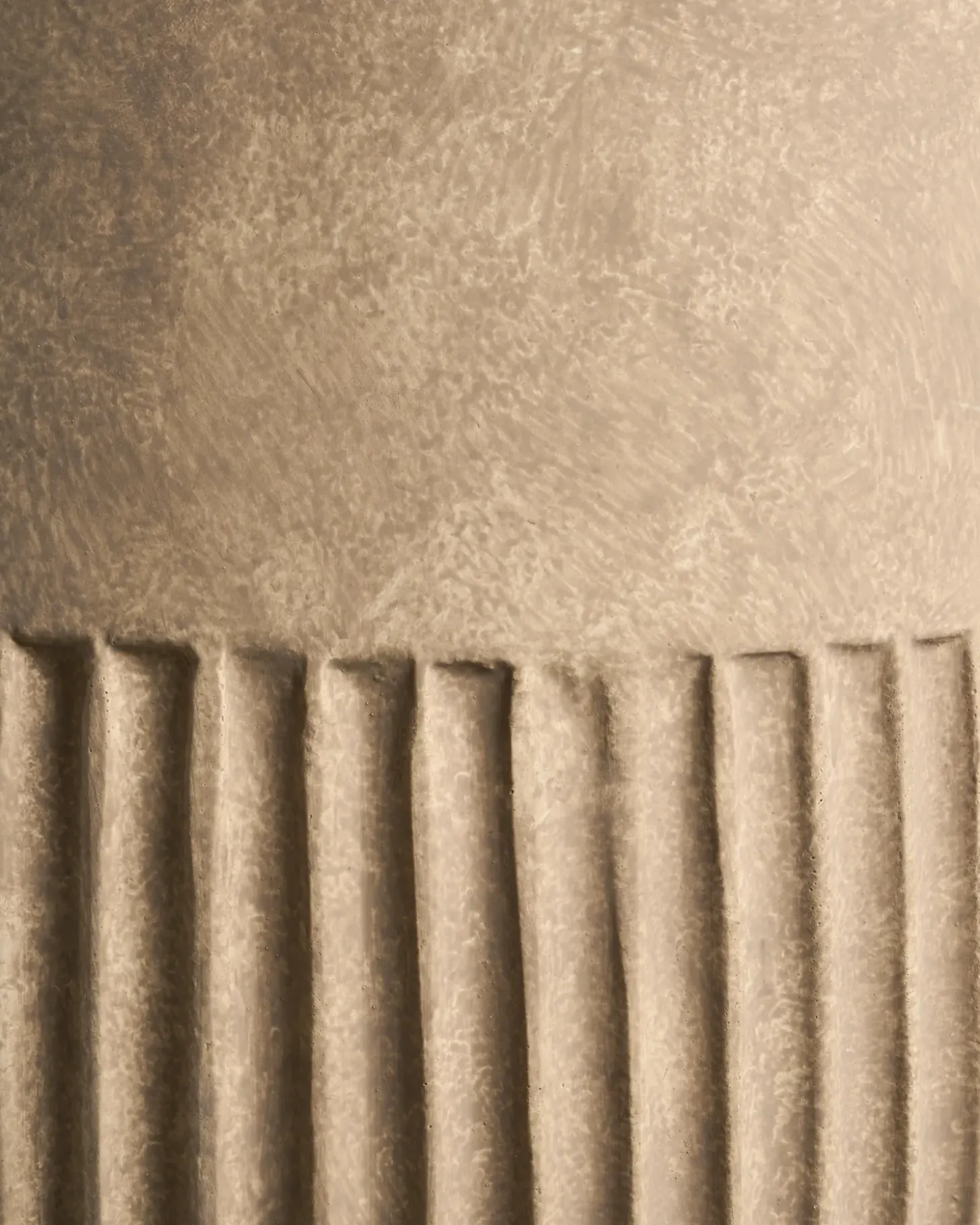 Urtepotte PYLAROS 36 cm Beige