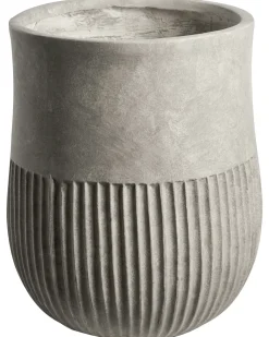 Urtepotte PYLAROS 36 cm Grå