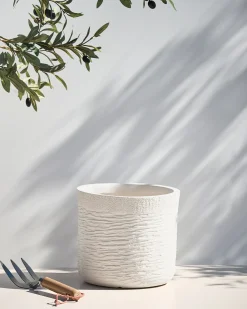 Urtepotte SAMOS 26 cm Lys Beige