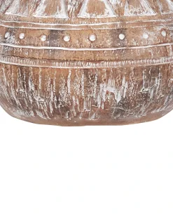 Urtepotte VARIEGATUM 27 cm Brun