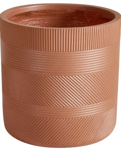 Urtepotte VOULA 31 cm Brun