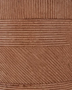 Urtepotte VOULA 36 cm Guldbrun
