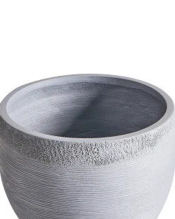 Urtepotte ZAKROS 38 cm Grå