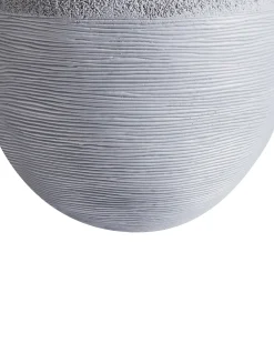 Urtepotte ZAKROS 38 cm Grå