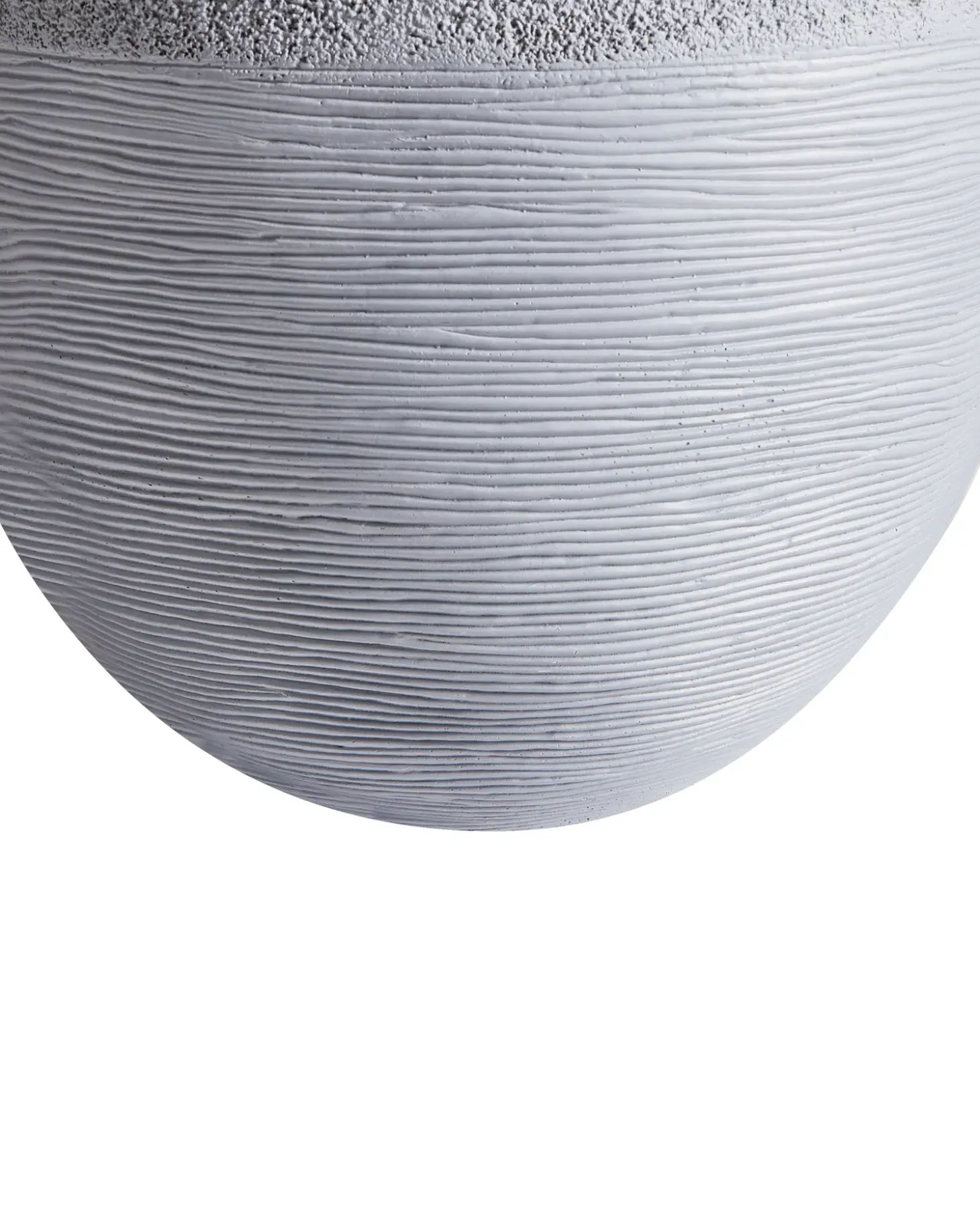Urtepotte ZAKROS 38 cm Grå