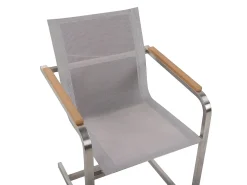 VALCANETTO/COSOLETO 8 personers Havemøbelsæt Beige Metal