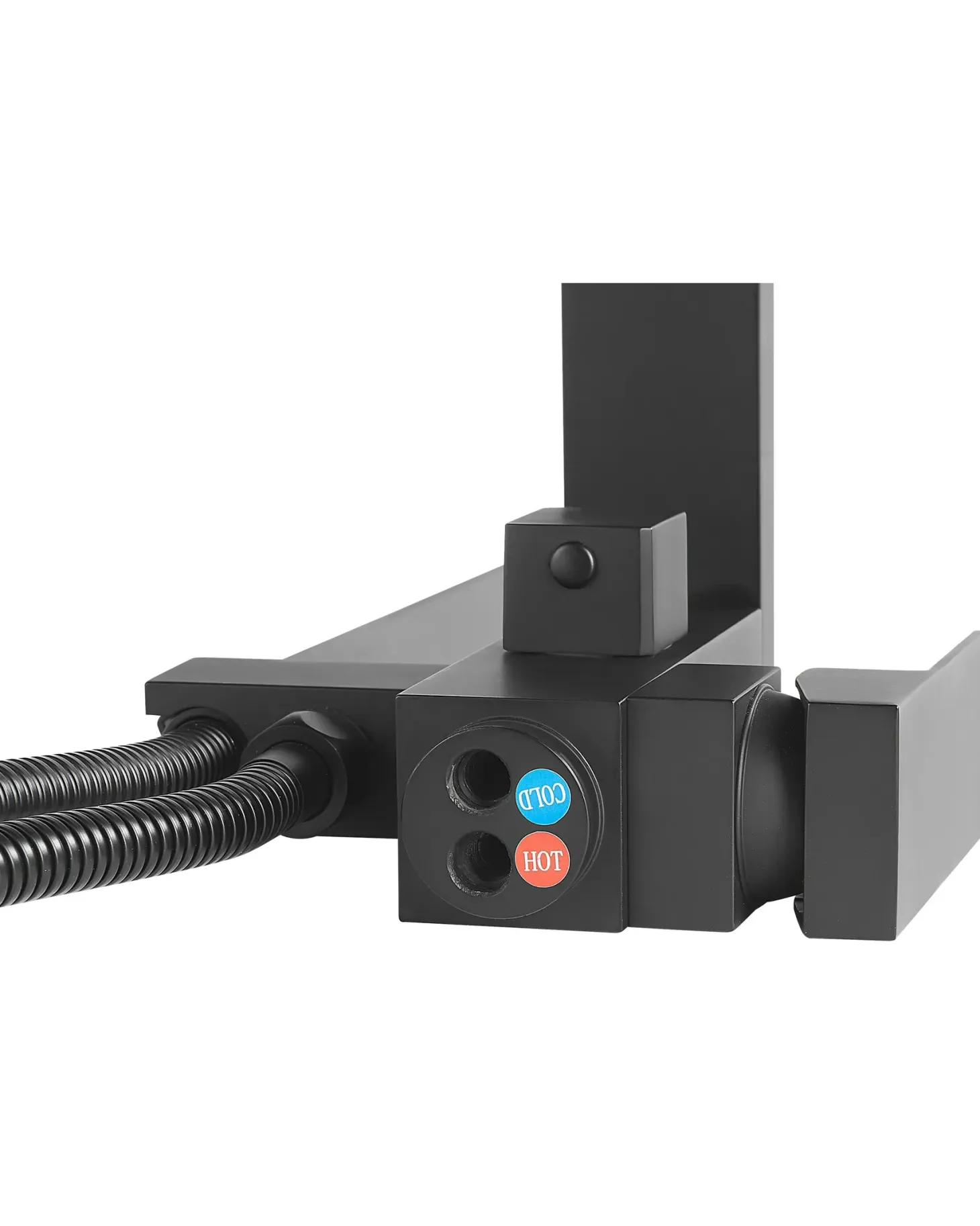 Vandhane til fritstående badekar DELLA Sort