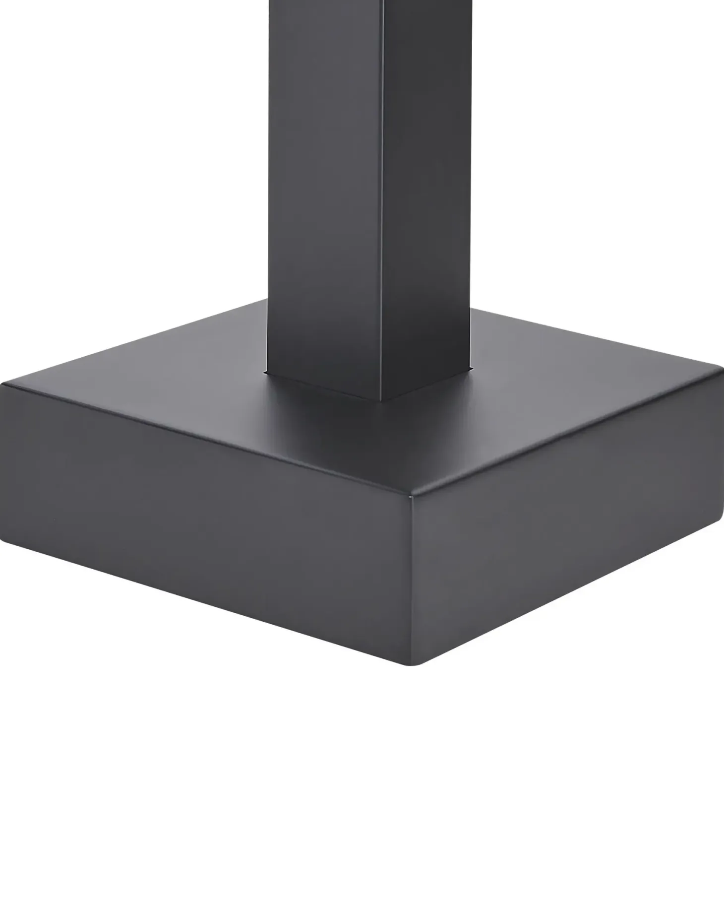 Vandhane til fritstående badekar RIBBON Sort