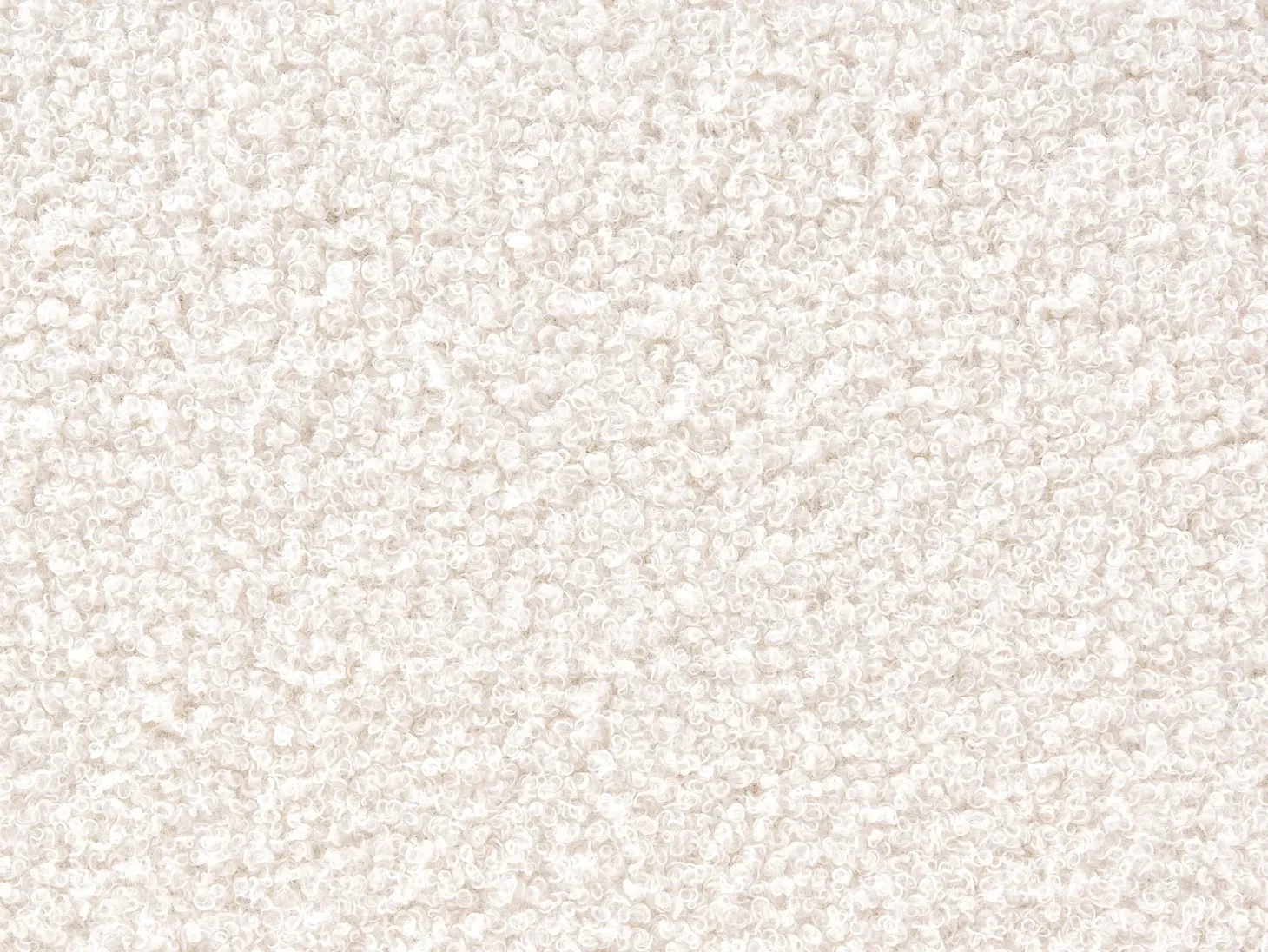 Vandseng Boucle LAVAUR 160 x 200 cm Cremehvid