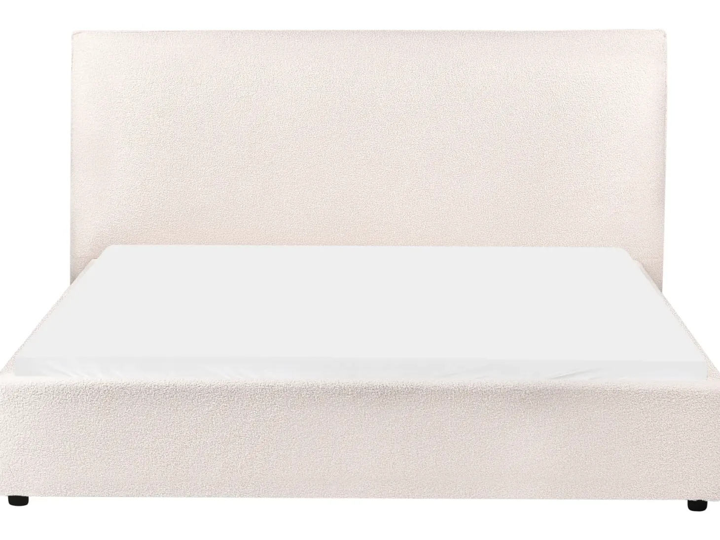 Vandseng Boucle LAVAUR 160 x 200 cm Cremehvid