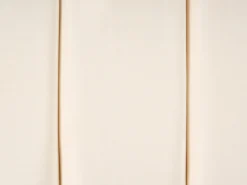 Vandseng med opbevaringsbænk Velour NOYERS 180 x 200 cm Cremehvid
