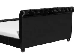 Vandseng Velour AVALLON 180 x 200 cm Sort