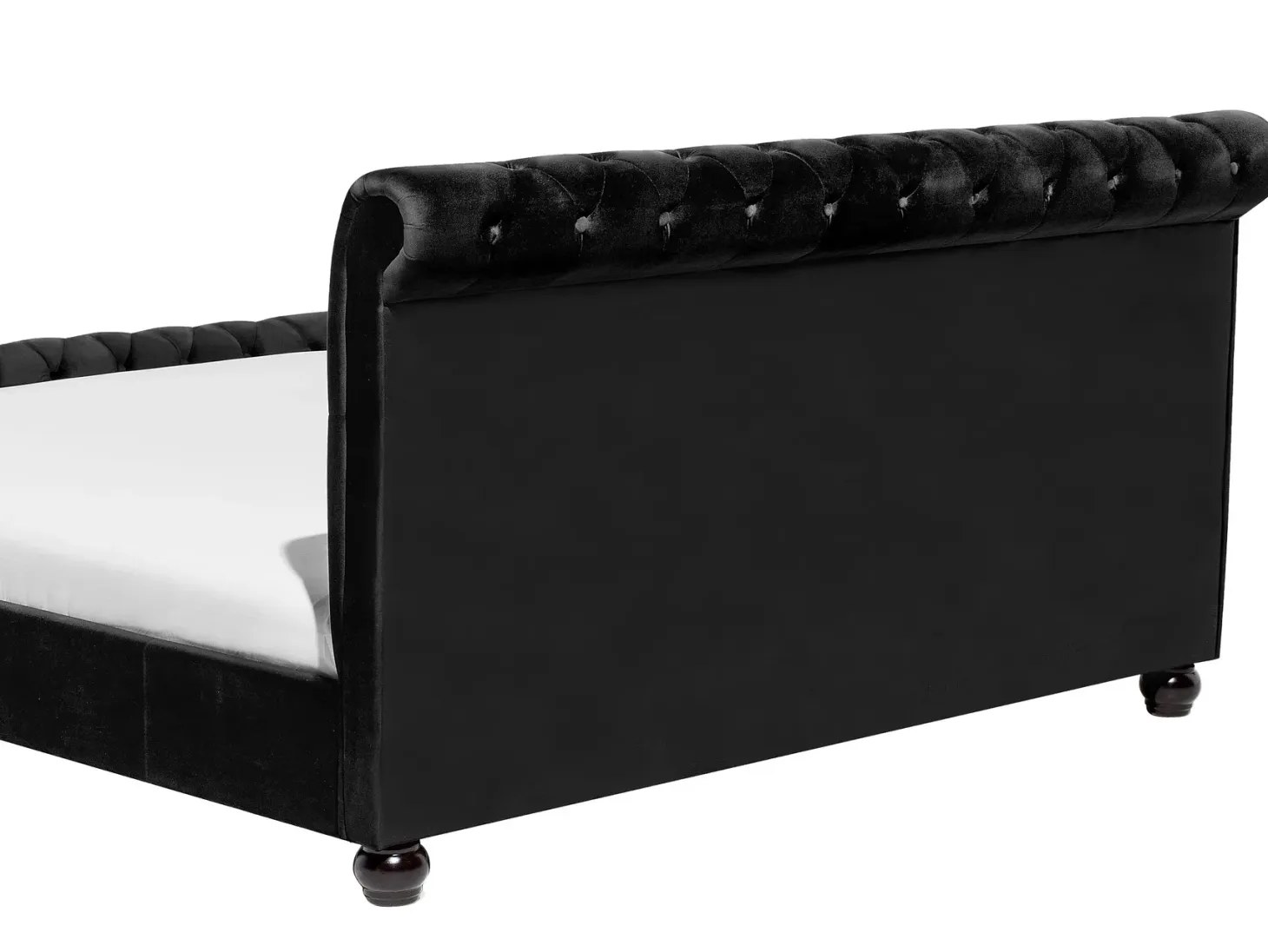 Vandseng Velour AVALLON 180 x 200 cm Sort