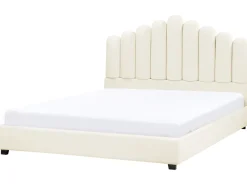 Vandseng Velour VINCENNES 180 x 200 cm Cremehvid