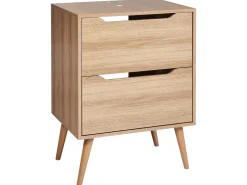 Vaskeskab CARIACICA 60 cm Lysebrun
