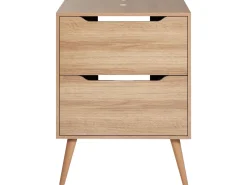 Vaskeskab CARIACICA 60 cm Lysebrun