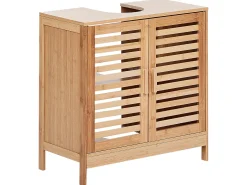 Vaskeskab MISSOULA Bambus 60 cm Lysebrun