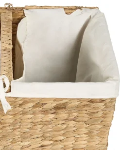 Vasketøjskurv LANGSON Flet Naturlig 75 L