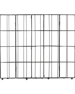 Vasketøjskurv MIRISSA Metal Sort 72 L