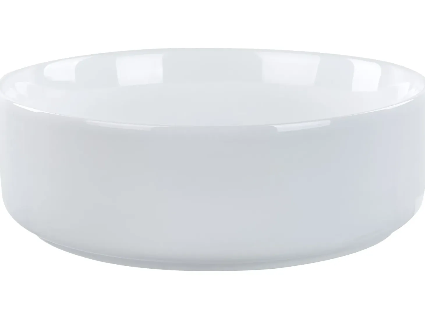 Vask til bordplade CALIG Hvid ⌀ 36 cm Keramik
