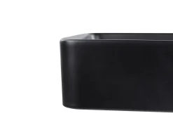 Vask til bordplade CHIVANA Sort 51 x 34 cm Keramik