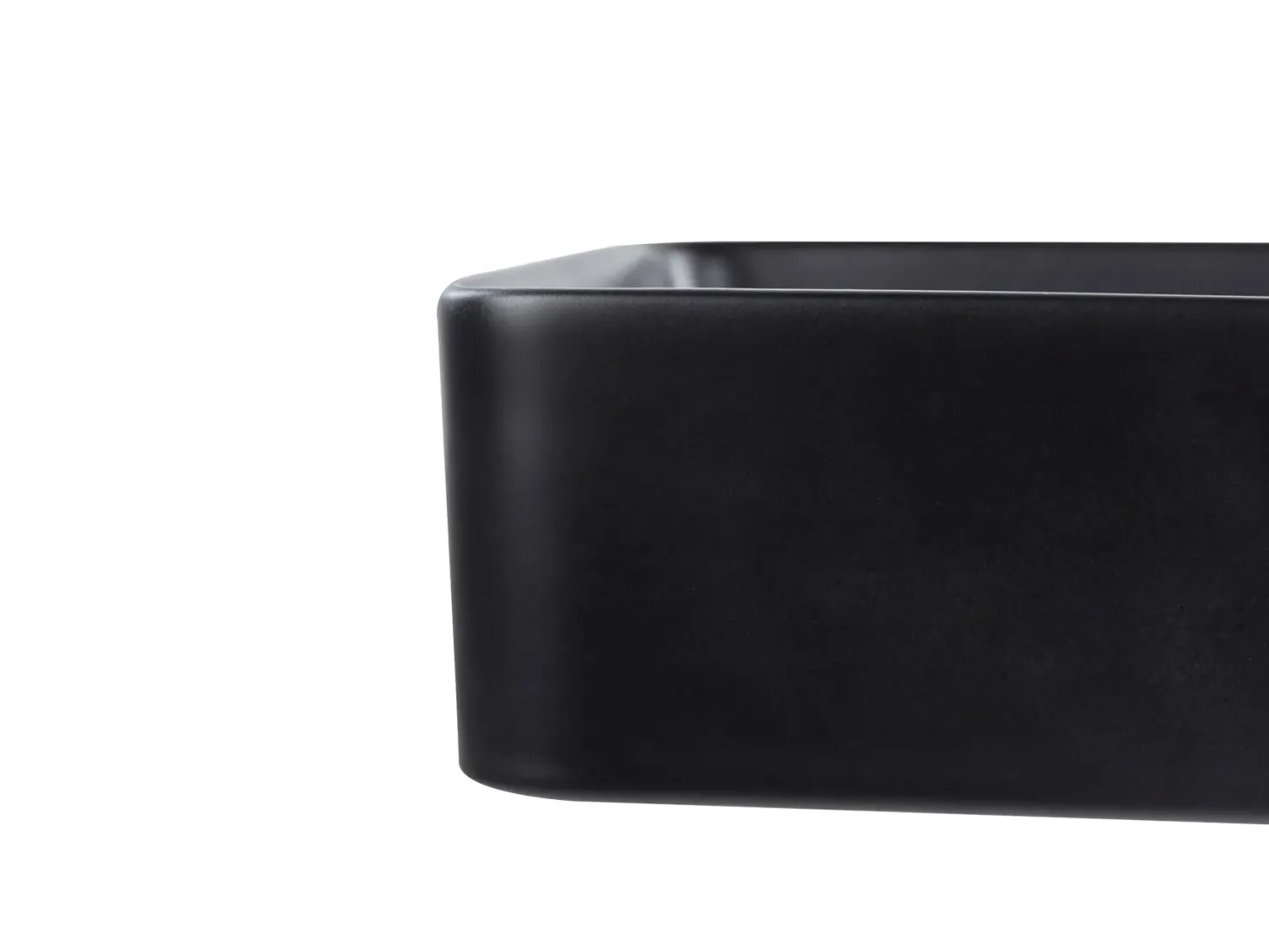 Vask til bordplade CHIVANA Sort 51 x 34 cm Keramik