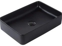 Vask til bordplade CHIVANA Sort 51 x 34 cm Keramik
