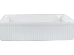 Vask til bordplade GELDO Hvid 50 x 34 cm Keramik