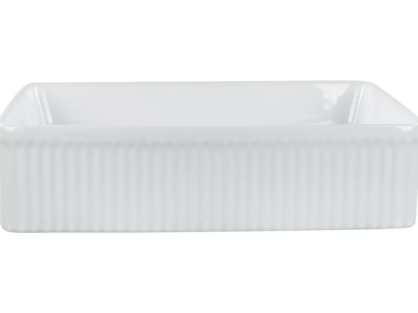 Vask til bordplade GELDO Hvid 50 x 34 cm Keramik